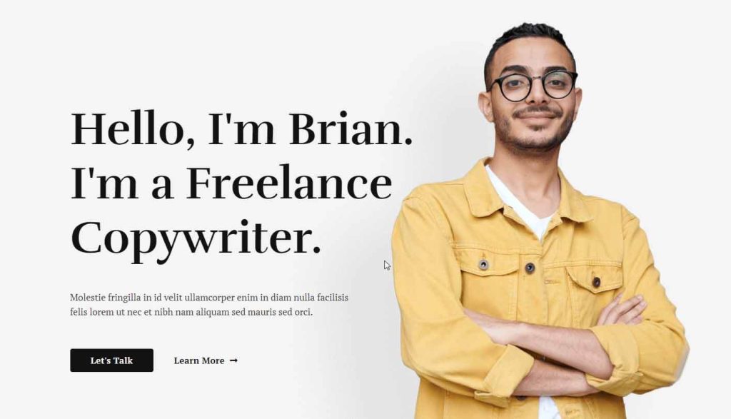 freelance copywriter